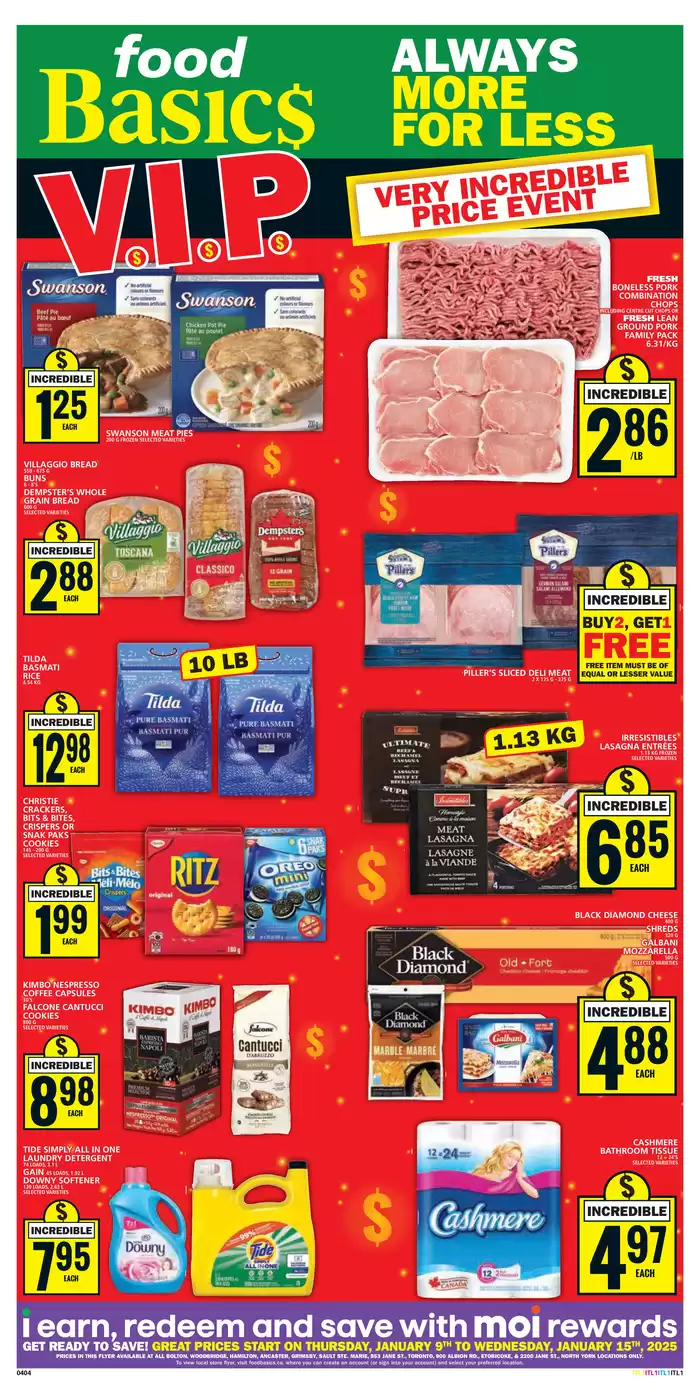 Food Basics catalogue in Vaughan | Top offers for all bargain hunters | 2025-01-09 - 2025-01-15