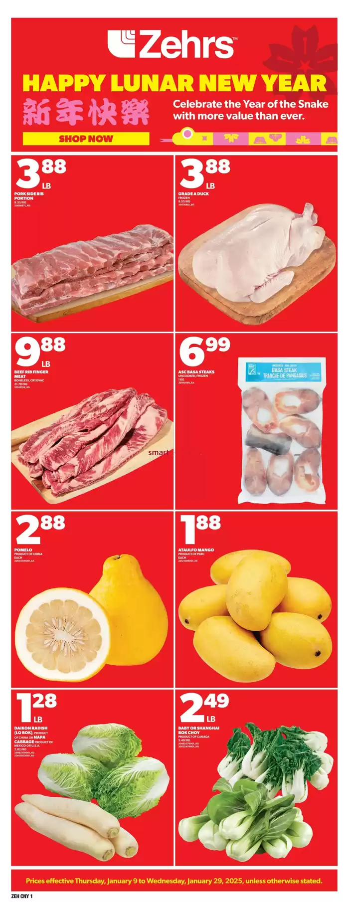 Zehrs Markets catalogue in Kitchener | Zehrs Markets weeky flyer | 2025-01-09 - 2025-01-29