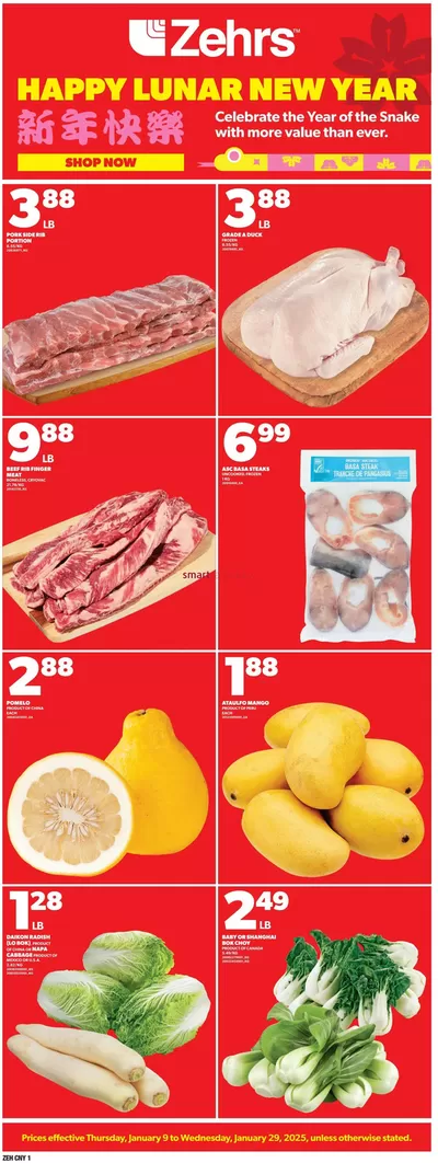 Zehrs Markets catalogue in Kitchener | Zehrs Markets weeky flyer | 2025-01-09 - 2025-01-29