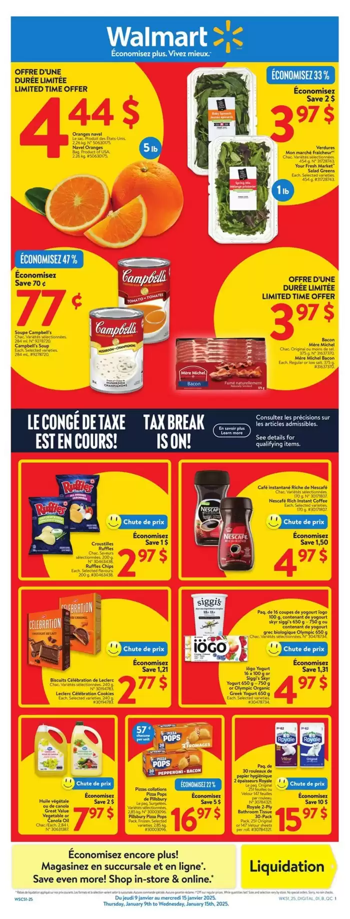 Walmart catalogue in Woodstock | Attractive special offers for everyone | 2025-01-09 - 2025-01-16