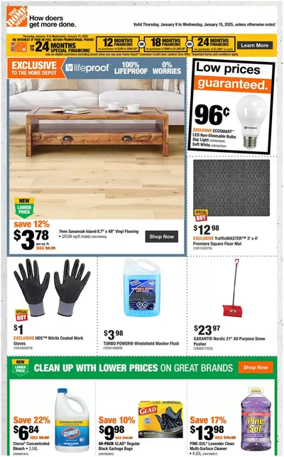 Home Depot catalogue in Sydney | Weekly Flyer_CP | 2025-01-09 - 2025-01-15