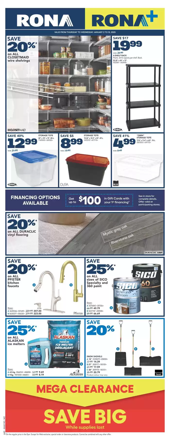 RONA catalogue in Sydney | RONA Weekly ad | 2025-01-09 - 2025-01-15