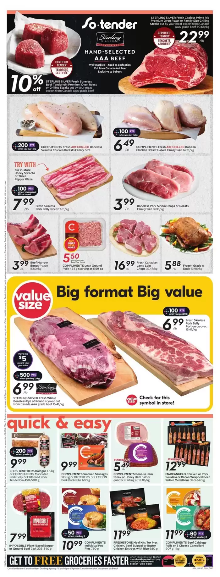 Sobeys catalogue in Calgary | Exclusive deals and bargains | 2025-01-09 - 2025-01-15