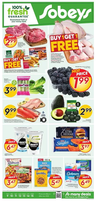 Sobeys catalogue | Exclusive deals and bargains | 2025-01-09 - 2025-01-15