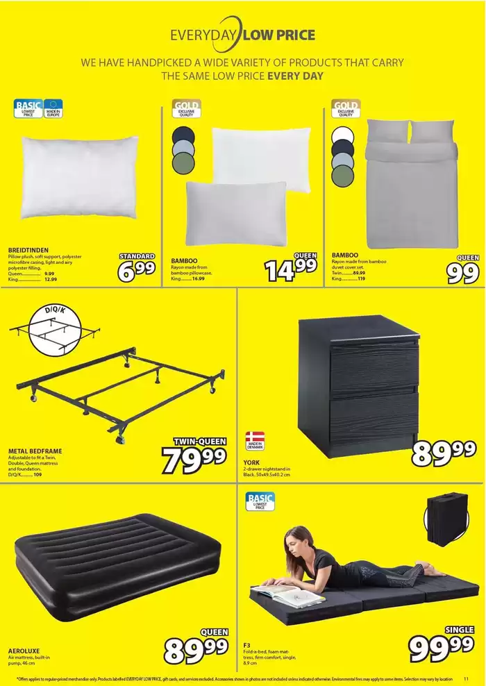 JYSK catalogue in Mississauga | This week's offer Flyer | 2025-01-09 - 2025-01-16