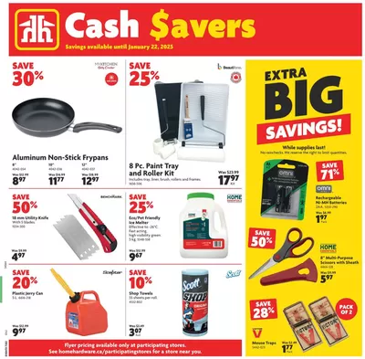 Home Hardware catalogue in Yellowknife | Discover attractive offers | 2025-01-09 - 2025-01-22