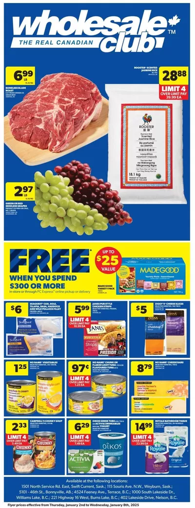 Wholesale Club catalogue in Oshawa | Wide range of offers | 2025-01-09 - 2025-01-15