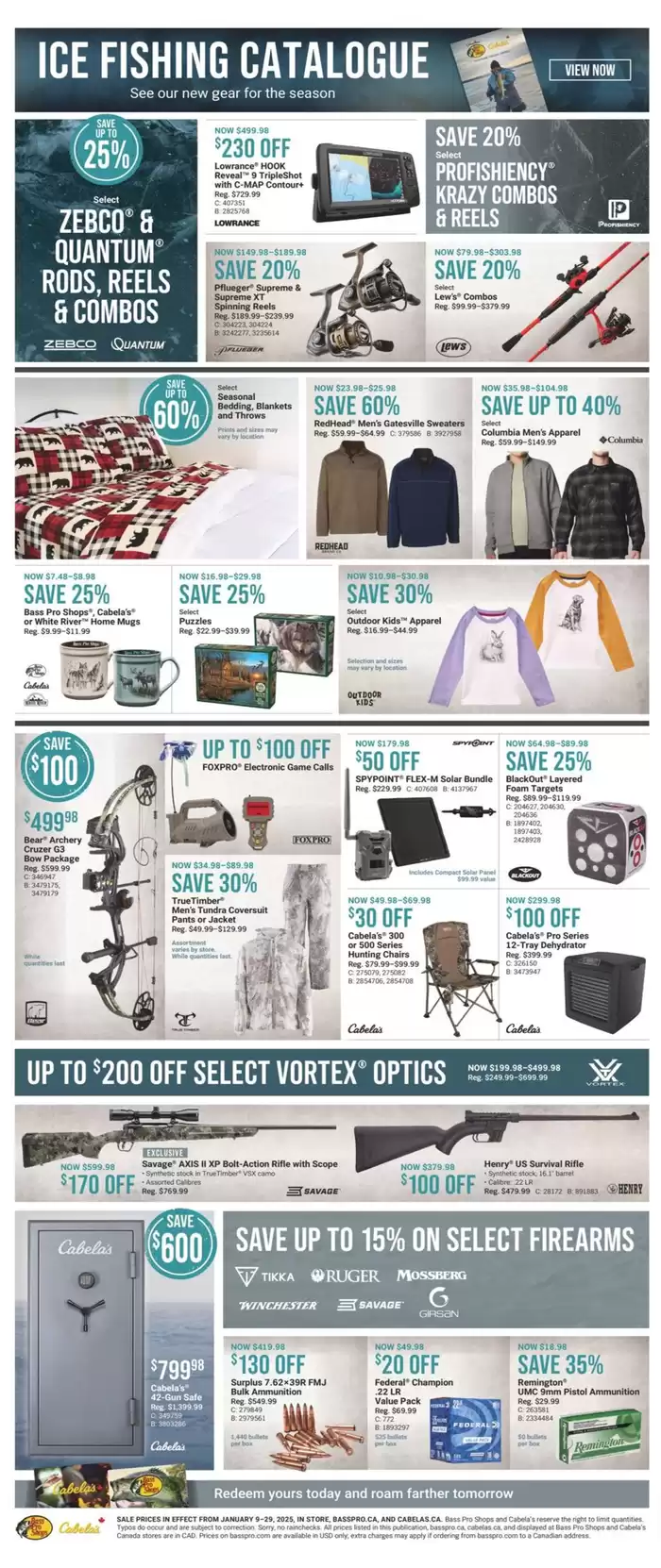 Bass Pro Shop catalogue in Vaughan | Winter Sale | 2025-01-09 - 2025-01-29