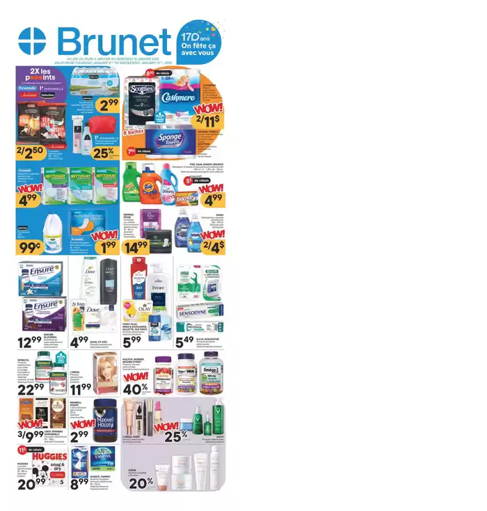 Brunet catalogue in Saint-Jean-sur-Richelieu | Flyer | 2025-01-09 - 2025-01-15