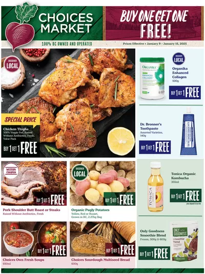 Choices Market catalogue in Surrey | Choices Market weekly flyer | 2025-01-09 - 2025-01-16