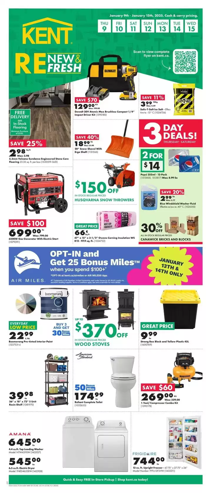 Kent catalogue in Moncton | Kent Weekly ad | 2025-01-09 - 2025-01-15