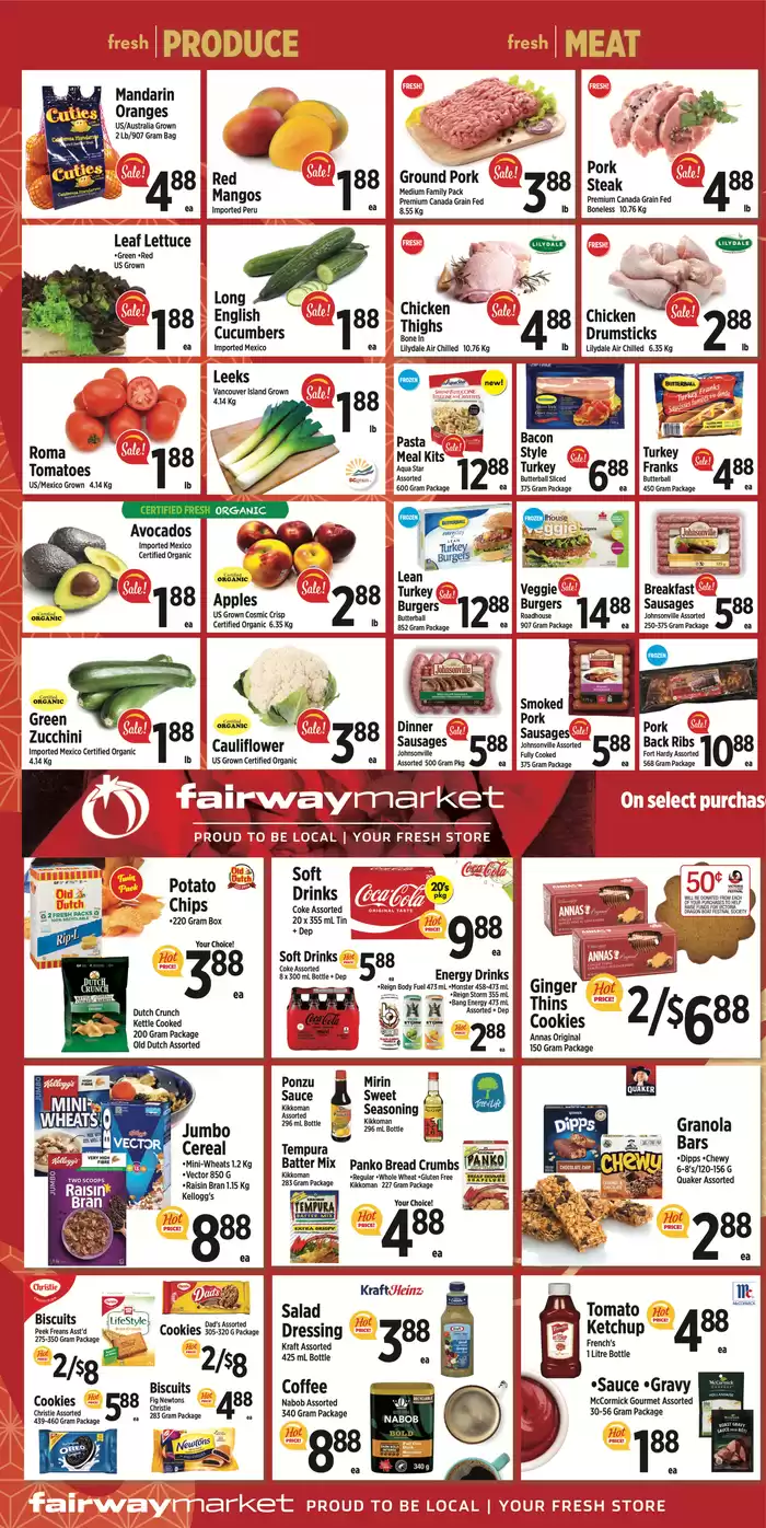 Fairway Market catalogue in Victoria BC | Fairway Market Weekly Flyer | 2025-01-09 - 2025-01-16