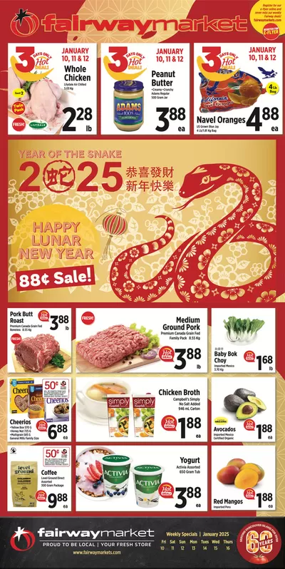 Fairway Market catalogue in Victoria BC | Fairway Market Weekly Flyer | 2025-01-09 - 2025-01-16