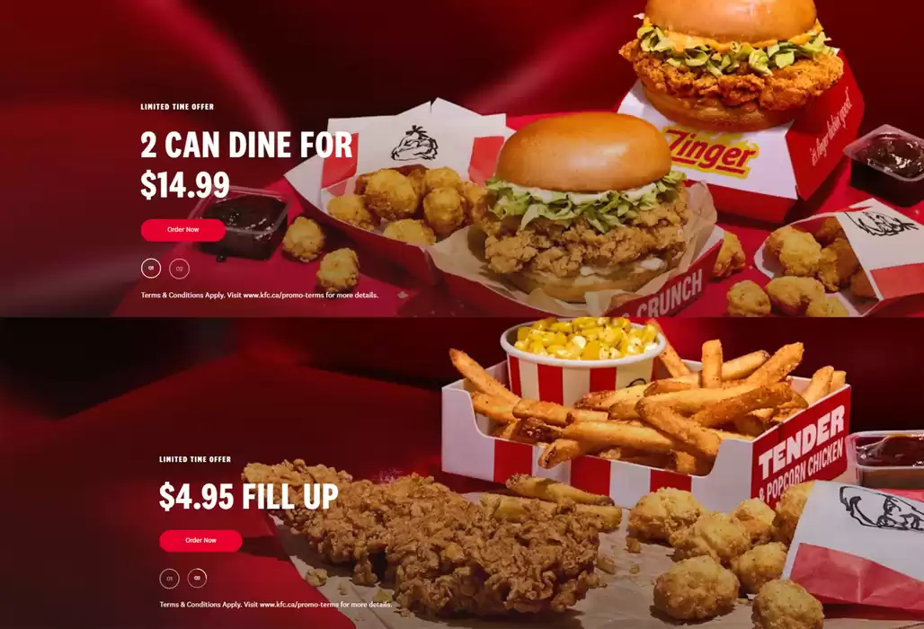 KFC catalogue in Yellowknife | Current deals and offers | 2025-01-09 - 2025-01-23