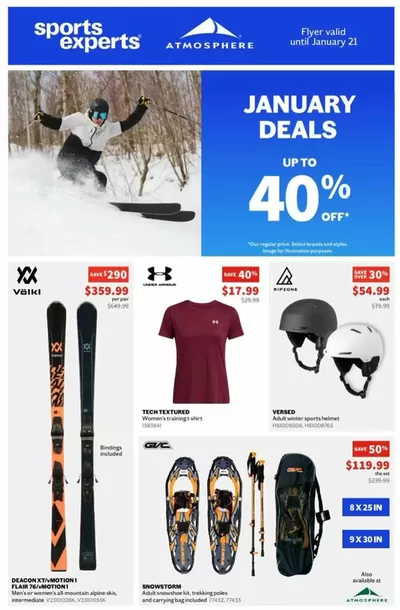 Sport offers in Brome Lake | Up To 40% Off in Atmosphere | 2025-01-09 - 2025-01-21