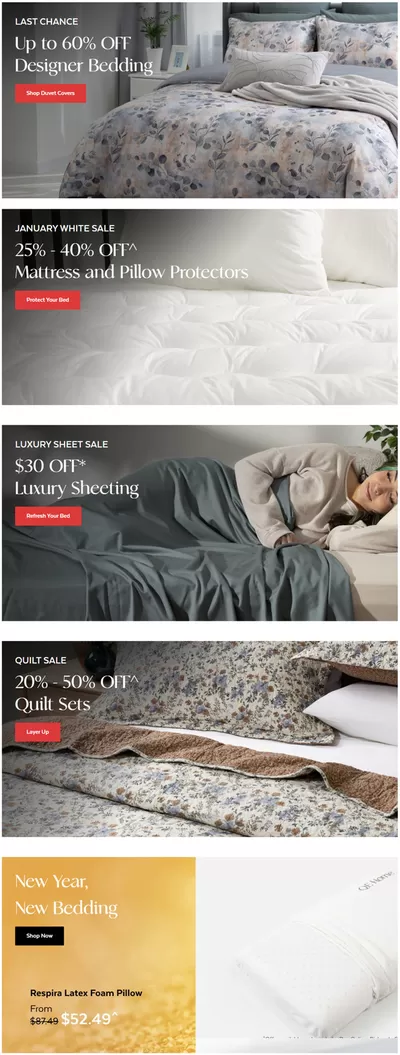 Home & Furniture offers in Sydney | Current deals and offers in Quilts Etc | 2025-01-09 - 2025-01-23