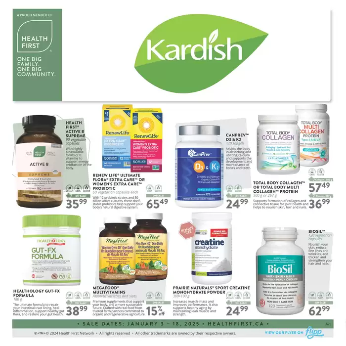 Kardish catalogue in Kanata | Weekly Specials | 2025-01-09 - 2025-01-18