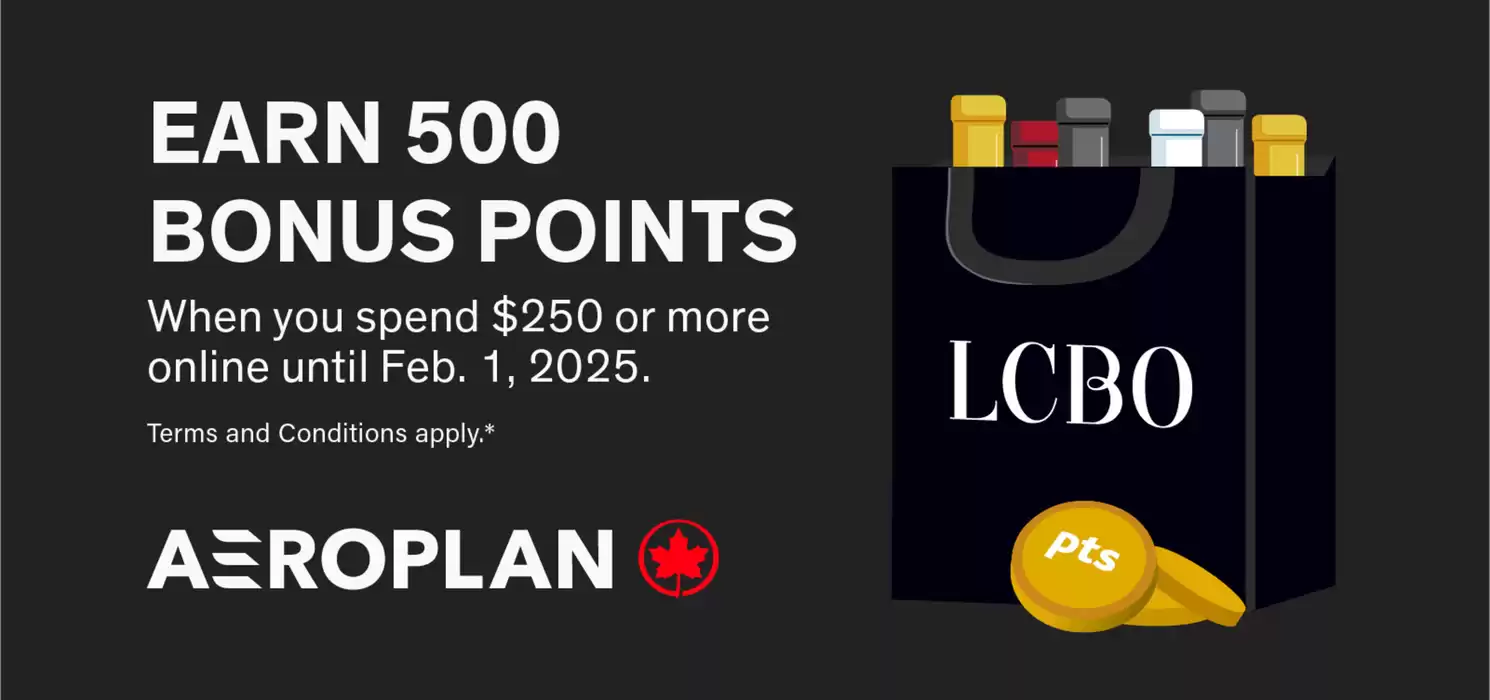 LCBO catalogue in Chapleau | Earn 500 Points When You Spend $250 | 2025-01-10 - 2025-02-01