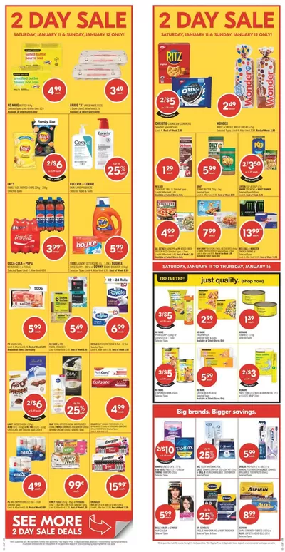 Grocery offers in Bowmanville | Top deals for all customers in Shoppers Drug Mart | 2025-01-11 - 2025-01-16