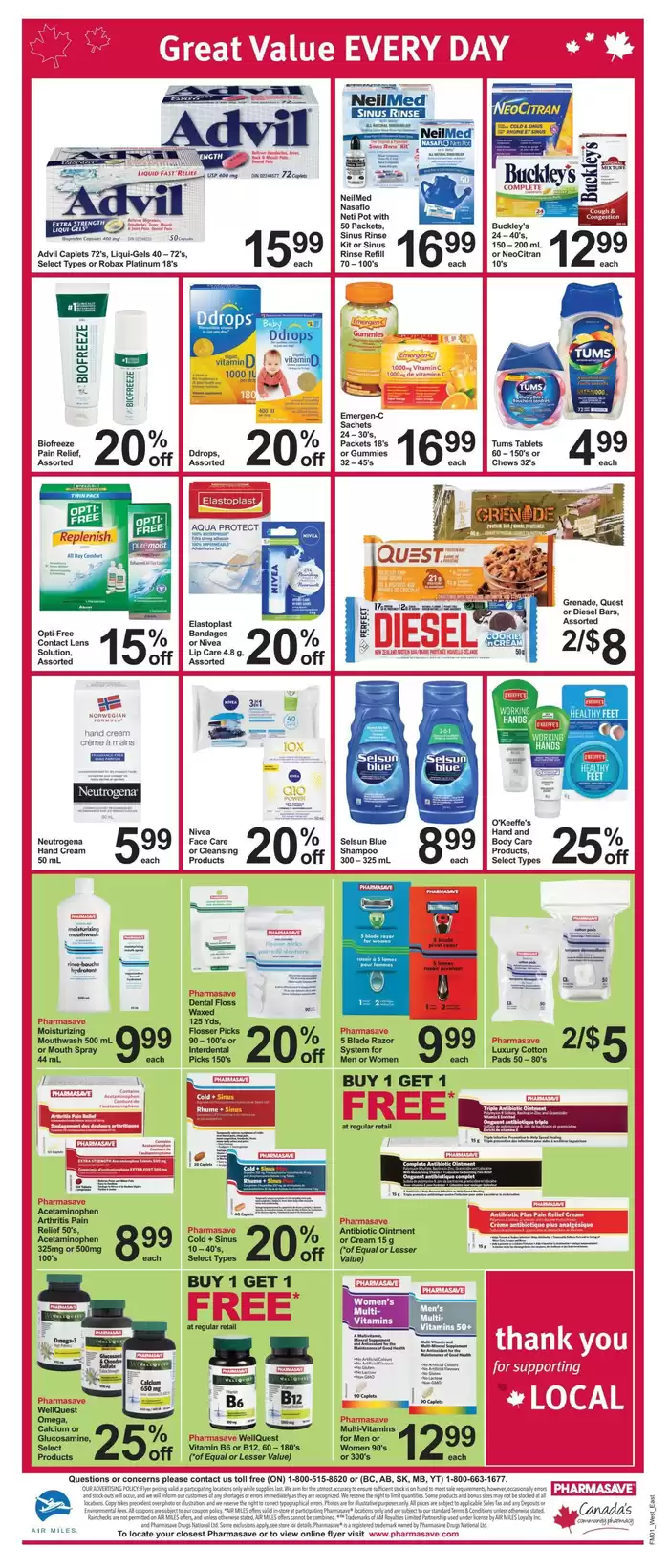 Pharmasave catalogue in Cape Breton | Exclusive bargains | 2025-01-03 - 2025-01-16