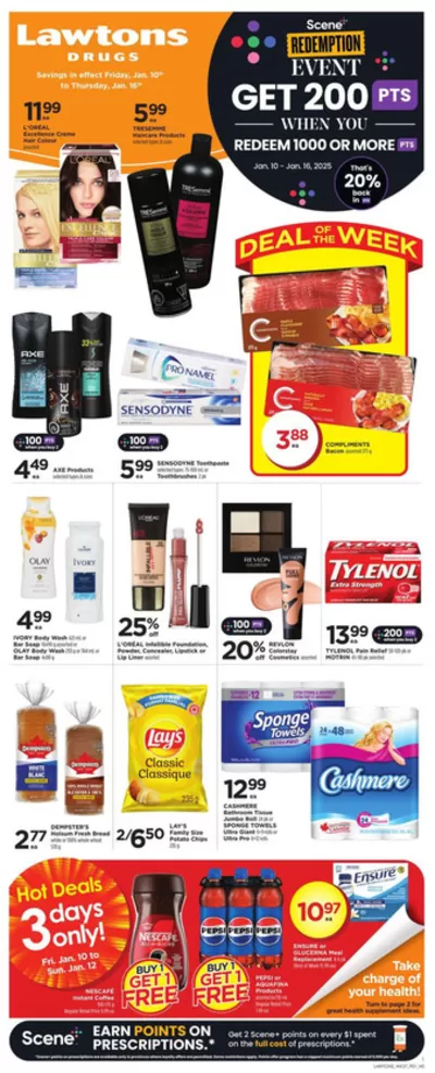 Pharmacy & Beauty offers in Sydney | Our best bargains in Lawtons Drugs | 2025-01-10 - 2025-01-16