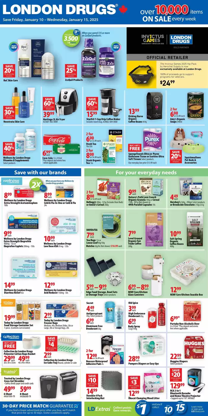 London Drugs catalogue in Abbotsford | Our best bargains | 2025-01-10 - 2025-01-15