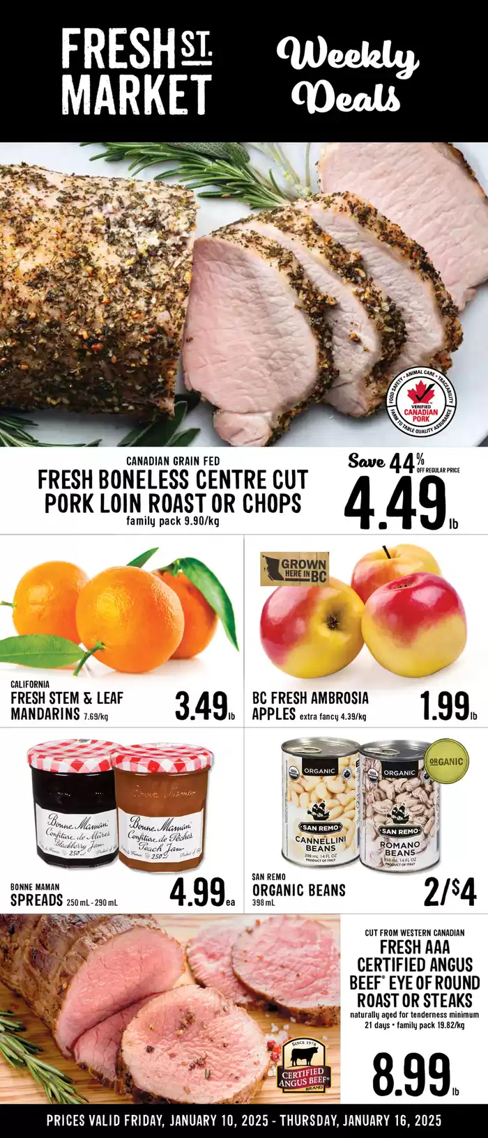 Fresh St Market catalogue in Surrey | Exclusive deals for our customers | 2025-01-10 - 2025-01-17