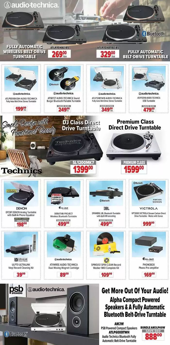 2001 Audio Video catalogue in Scarborough | 2001 Audio Video weekly flyer | 2025-01-10 - 2025-01-17