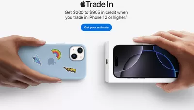 Electronics offers in Whitchurch-Stouffville | Trade In Deals in Apple | 2025-01-10 - 2025-01-24