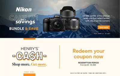 Electronics offers in Kingston | Capture The Savings in Henry's | 2025-01-10 - 2025-01-31