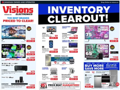 Electronics offers in Lorette | Flyer in Visions Electronics | 2025-01-10 - 2025-01-16