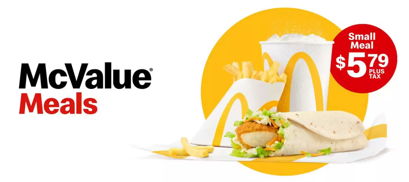 McDonald's catalogue in Kanata | Small Meal at $5.79 | 2025-01-13 - 2025-01-27