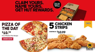 Restaurants offers in Whitchurch-Stouffville | Current deals and offers in Pizza Hut | 2025-01-13 - 2025-01-27