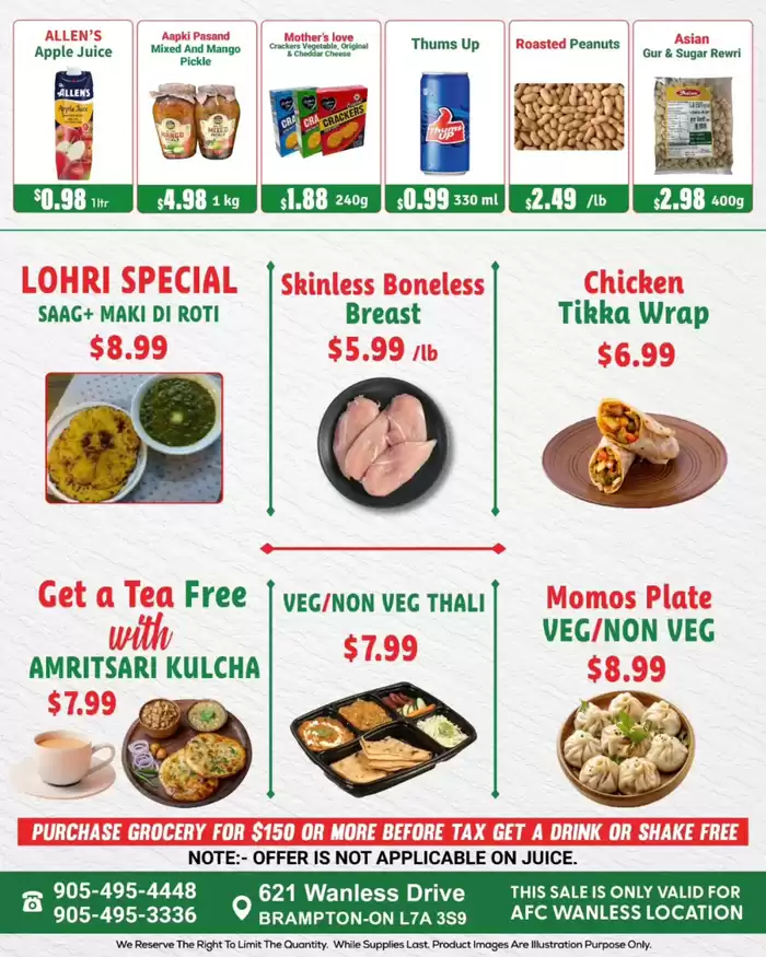 Asian Food Centre catalogue in Mississauga | Lohri Specials | 2025-01-13 - 2025-01-15