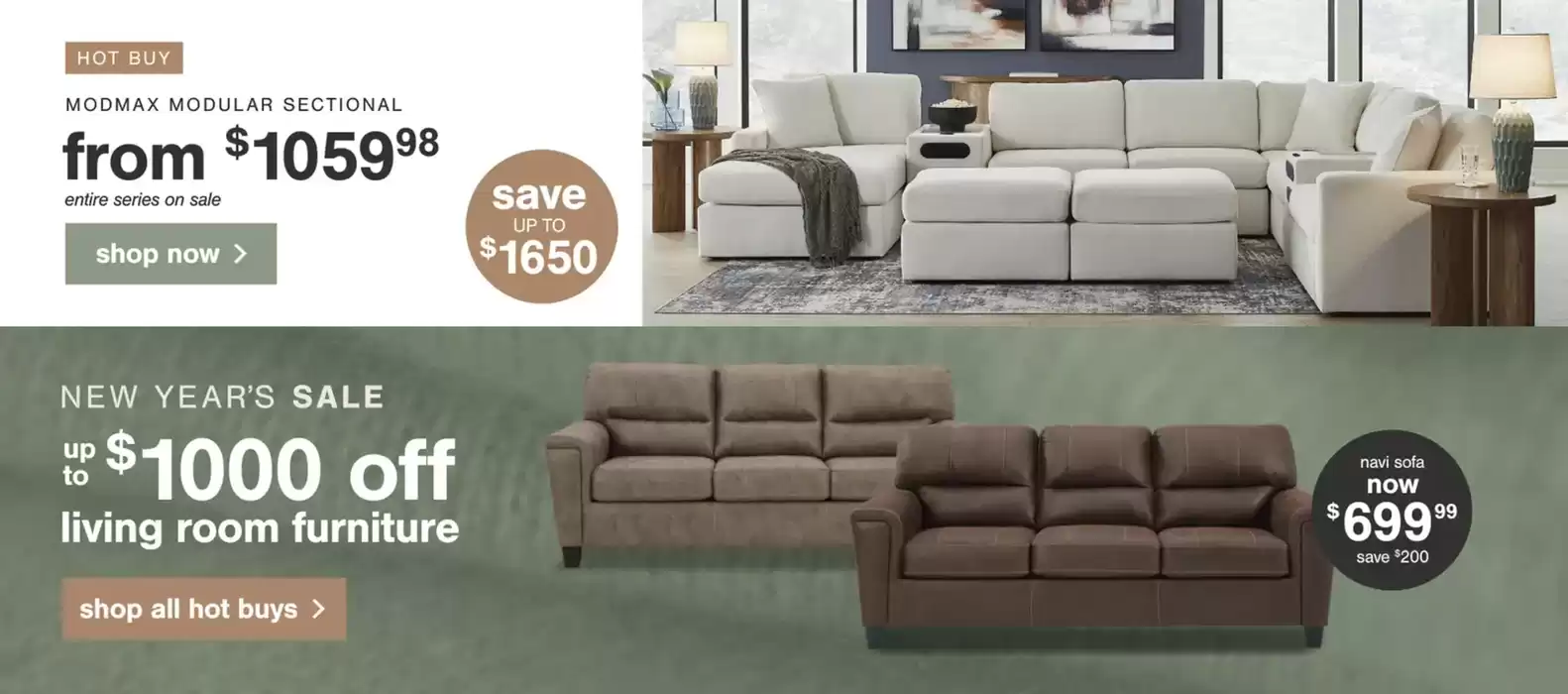 Ashley Furniture catalogue in Oshawa | Current deals and offers | 2025-01-13 - 2025-01-27