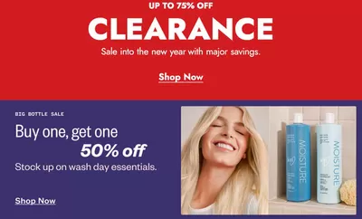 Pharmacy & Beauty offers in Sydney | Up To 75% Off in Sally Beauty | 2025-01-13 - 2025-01-27