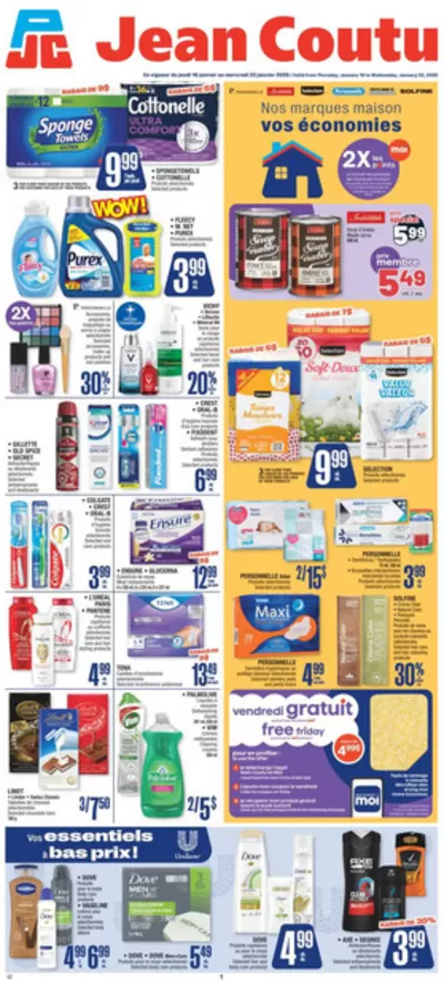 Jean Coutu catalogue in CAP-AUX-MEULES | Weekly Flyer | 2025-01-16 - 2025-01-22