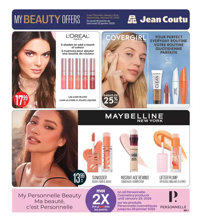 Jean Coutu catalogue | Current deals and offers | 2025-01-16 - 2025-01-22