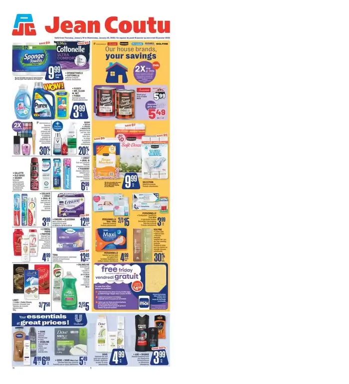 Jean Coutu catalogue in CAP-AUX-MEULES | Great offer for bargain hunters | 2025-01-16 - 2025-01-22