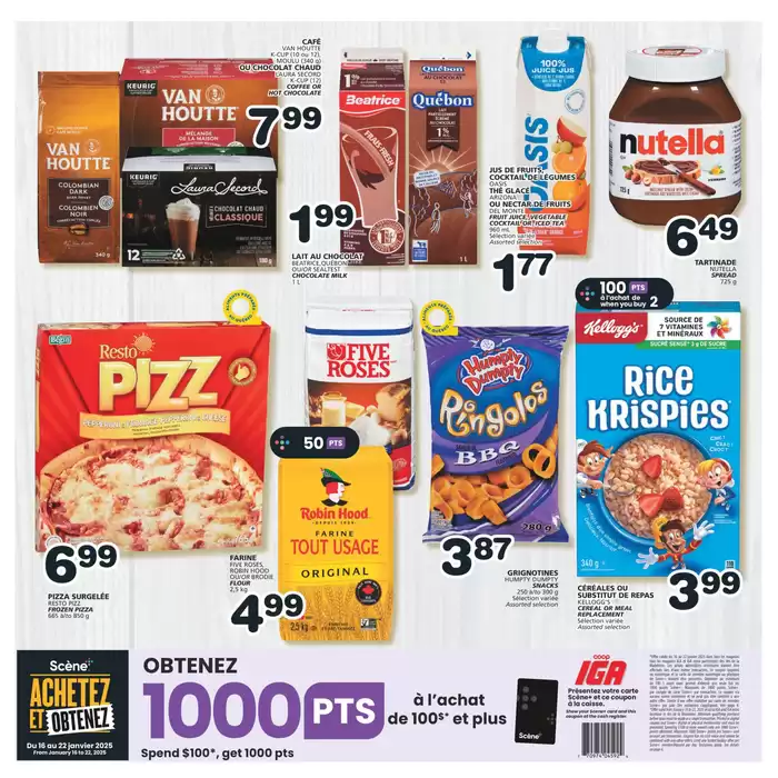 IGA Extra catalogue in Saint-Jean-sur-Richelieu | Current special promotions | 2025-01-16 - 2025-01-22