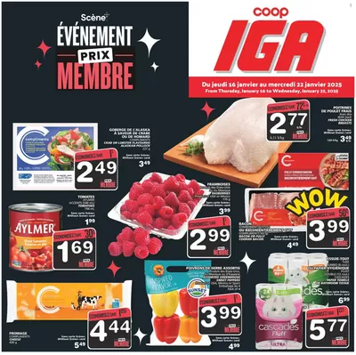 Grocery offers in Clair | Current special promotions in IGA Extra | 2025-01-16 - 2025-01-22