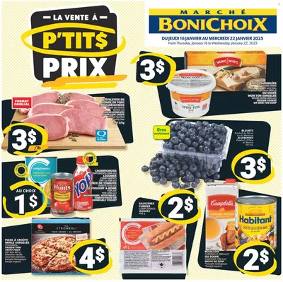 Grocery offers in Les Îles-de-la-Madeleine | Circulaire de la semaine in Marché Bonichoix | 2025-01-16 - 2025-01-22