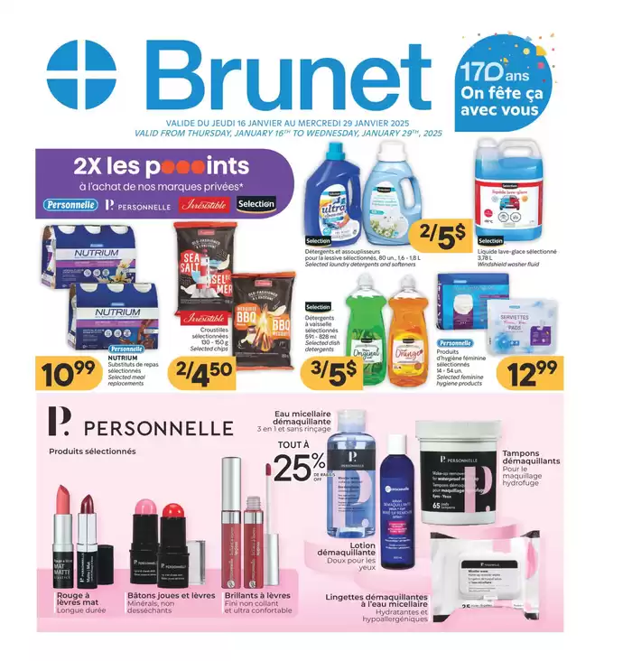 Brunet catalogue in Saint-Jean-sur-Richelieu | Great offer for all customers | 2025-01-16 - 2025-01-29