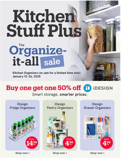 Kitchen Stuff Plus catalogue in Markham | Kitchen Stuff Plus weeky flyer | 2025-01-13 - 2025-01-26