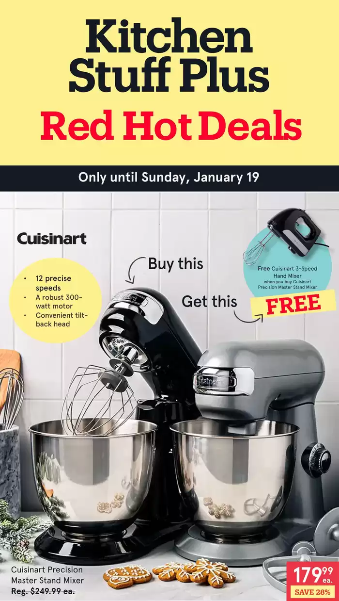 Kitchen Stuff Plus catalogue in Markham | Top deals for all customers | 2025-01-13 - 2025-01-19