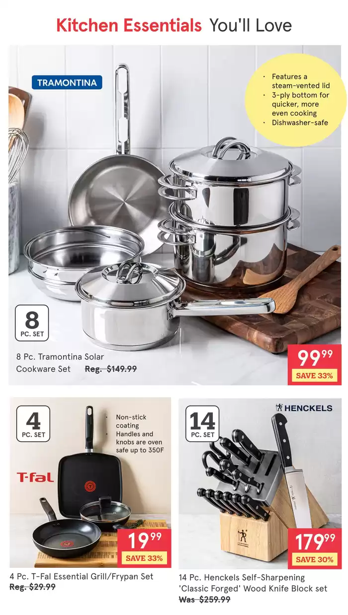 Kitchen Stuff Plus catalogue in Markham | Top deals for all customers | 2025-01-13 - 2025-01-19