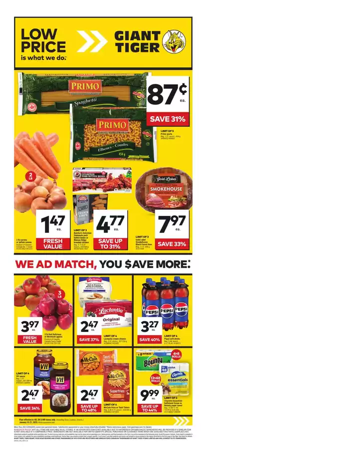 Giant Tiger catalogue in Leduc | Attractive special offers for everyone | 2025-01-15 - 2025-01-21