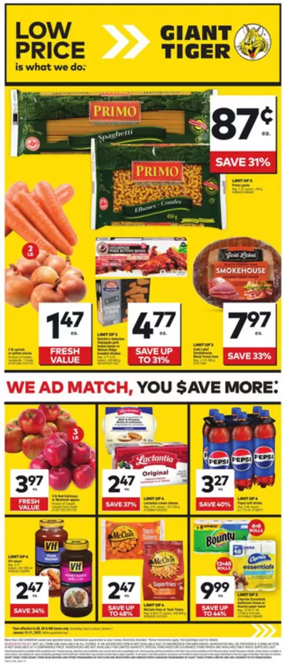 Grocery offers in St. Paul | Attractive special offers for everyone in Giant Tiger | 2025-01-15 - 2025-01-21