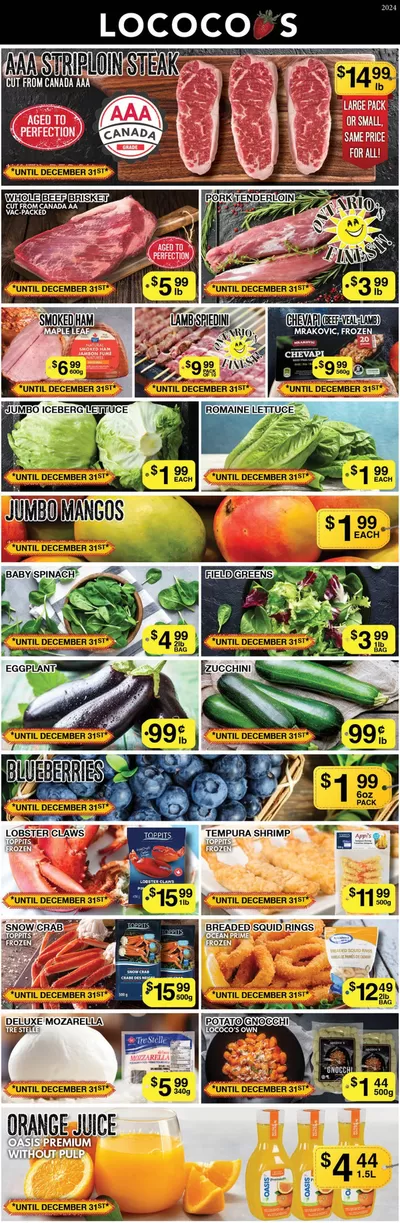 Lococos catalogue in Brantford | Current bargains and offers | 2025-01-14 - 2025-01-21