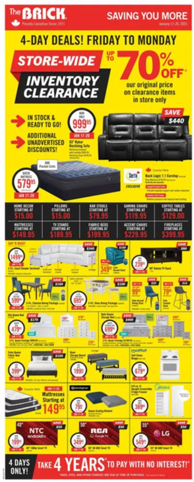 The Brick catalogue in Richmond Hill | Top offers for all bargain hunters | 2025-01-14 - 2025-01-29